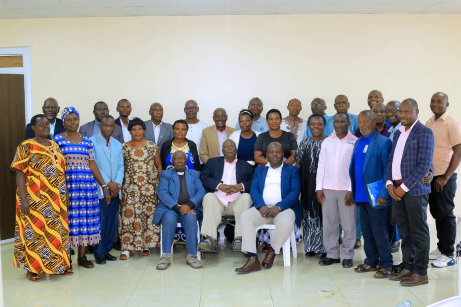 Old and current leadership of RWAKYAKIBUNYA SACCO together
